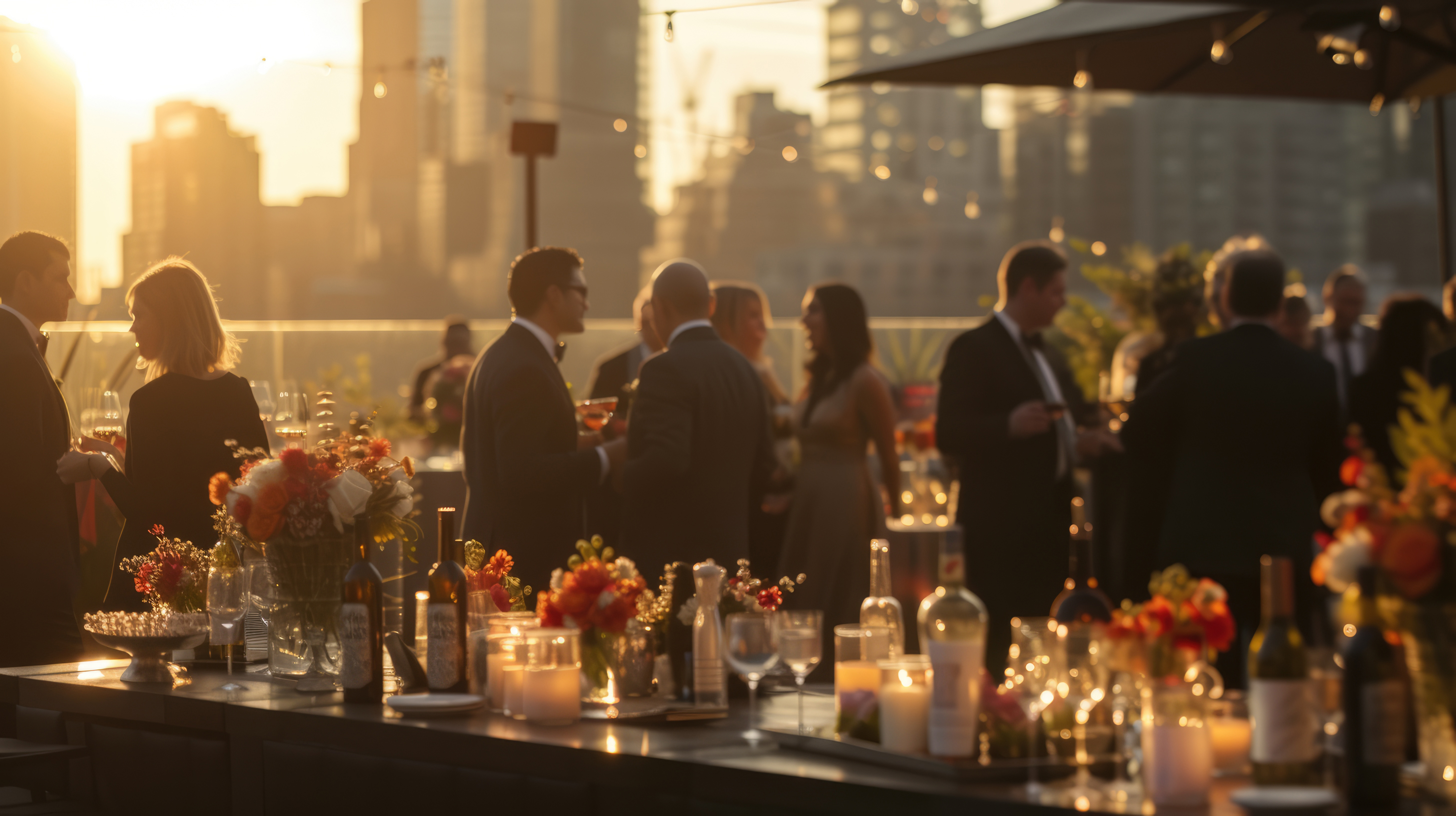 Rooftop Restaurant Staff